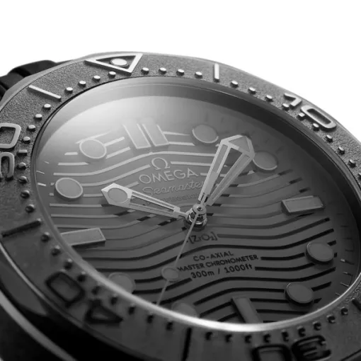 Omega Seamaster Men Automatic Black Rubber Watch O21092442001003 - Bestter Watches