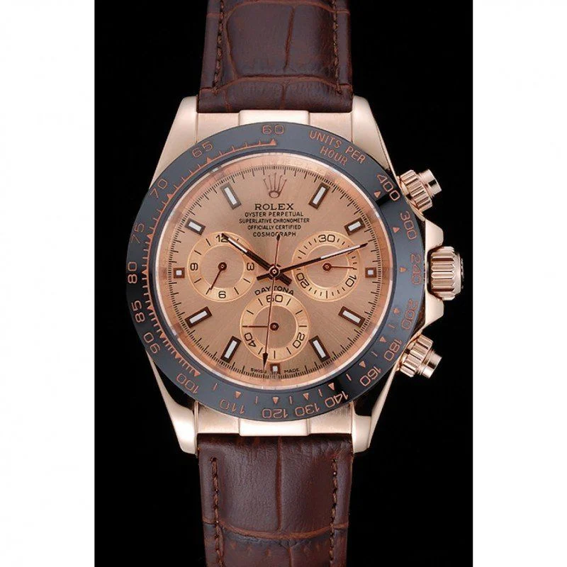 Rolex Daytona 39mm Rose-Gold Dial 1454243 - Bestter Watches