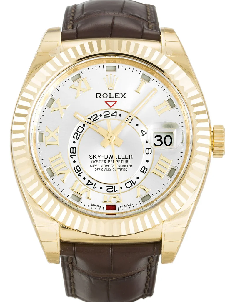 Rolex Sky-Dweller 42mm Silver Dial 326138 - Bestter Watches