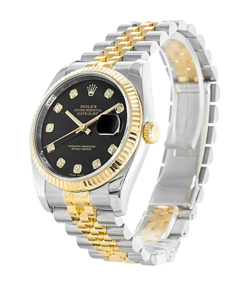 Rolex Datejust 36mm Black Dial 116233 - Bestter Watches