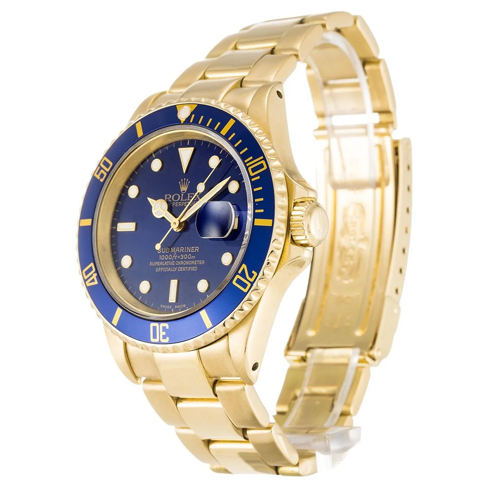 Rolex Submariner 40mm Blue Dial 16618LB - Bestter Watches