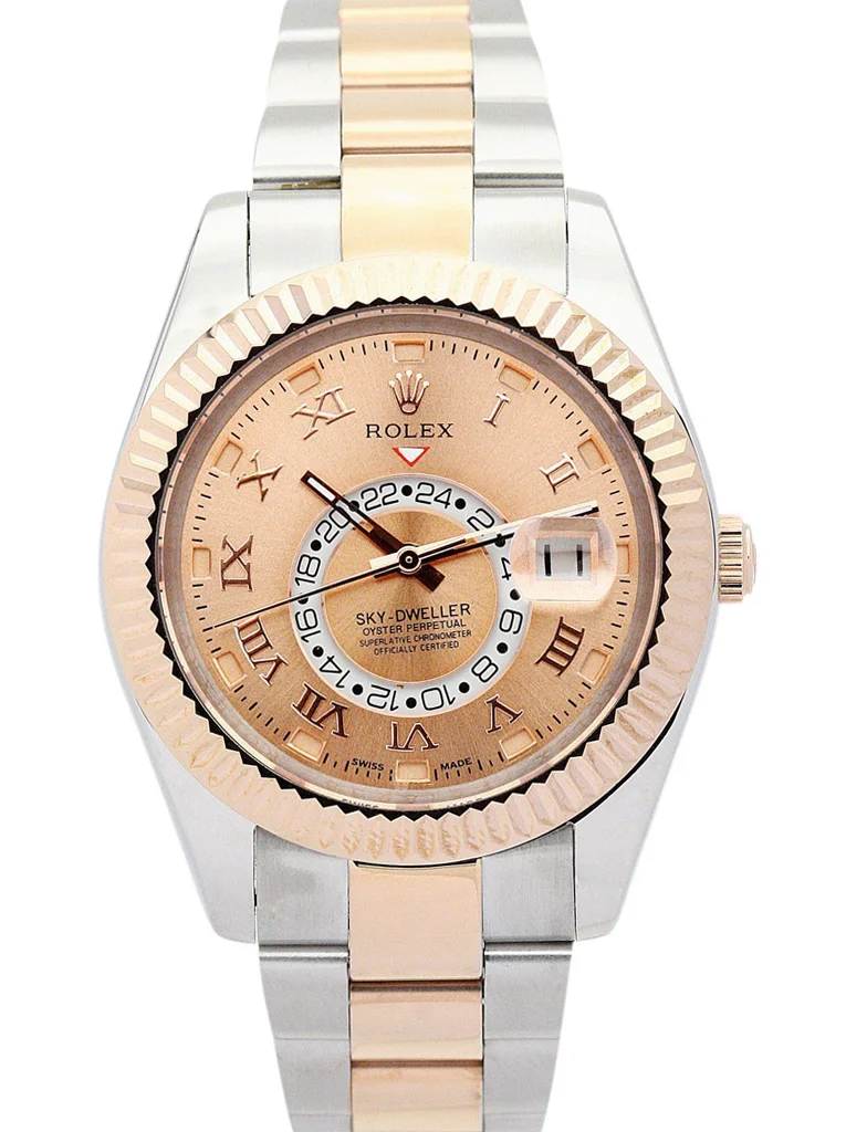 Rolex Sky-Dweller 42mm Champagne Dial 326938-3 - Bestter Watches