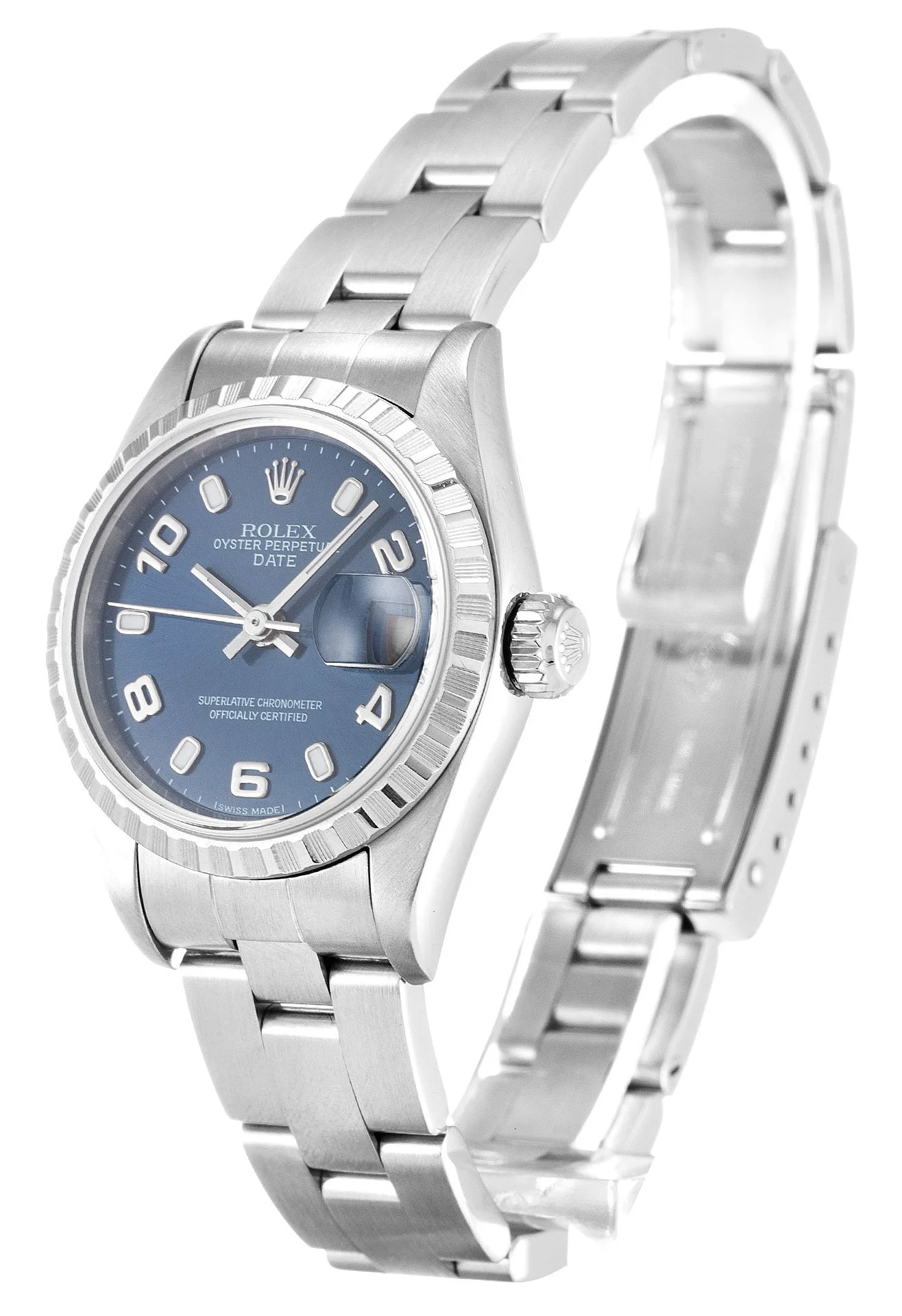 Rolex Oyster Perpetual Lady 26mm Blue Dial 79240 - Bestter Watches