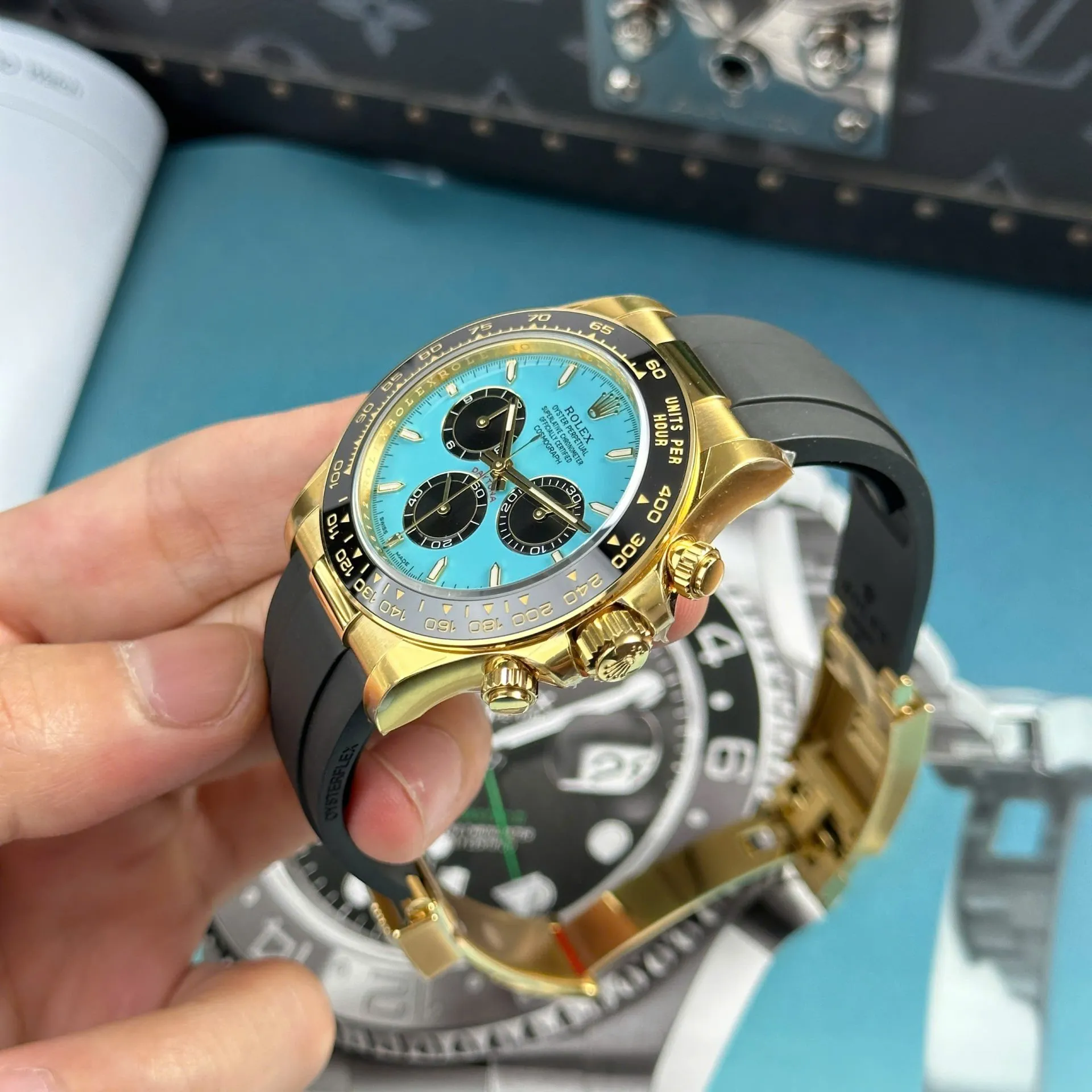 Superclone Rolex Daytona 40 mm 126518LN Tiffany Dial - Bestter Watches