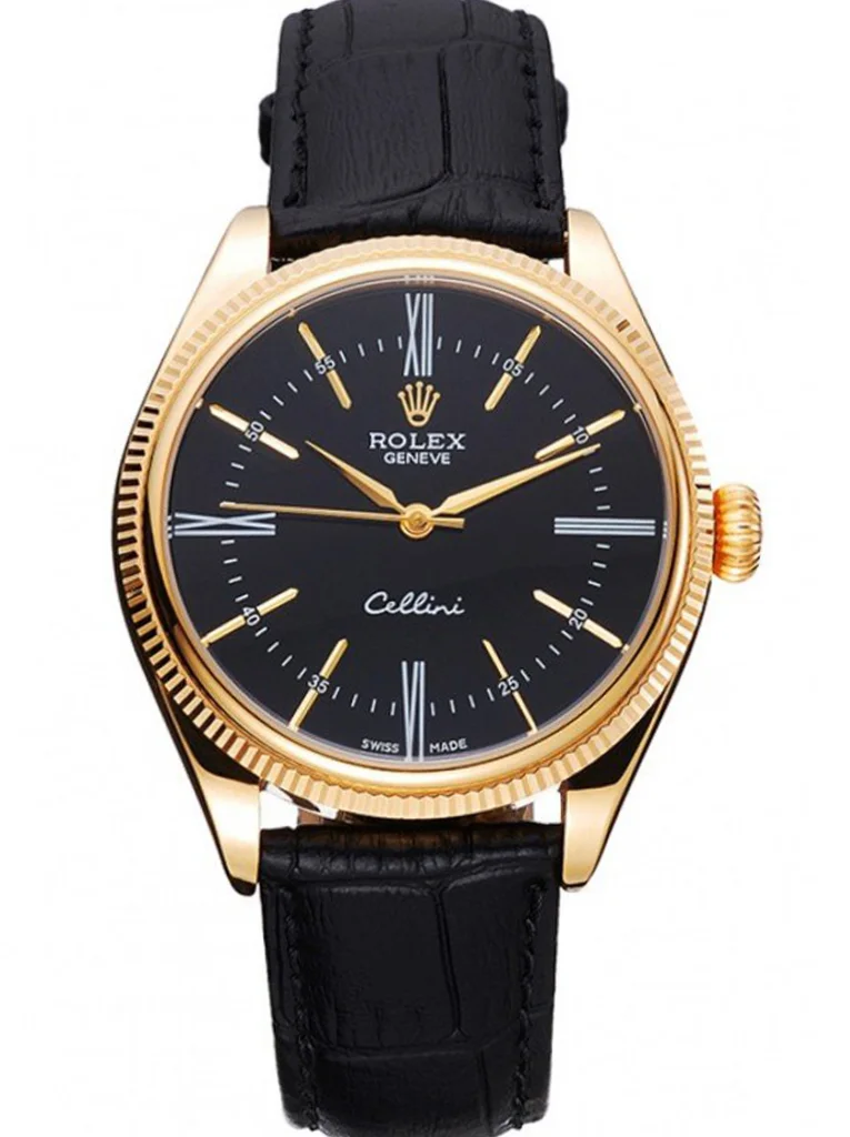 Rolex Cellini 40mm Black Dial 622832 - Bestter Watches