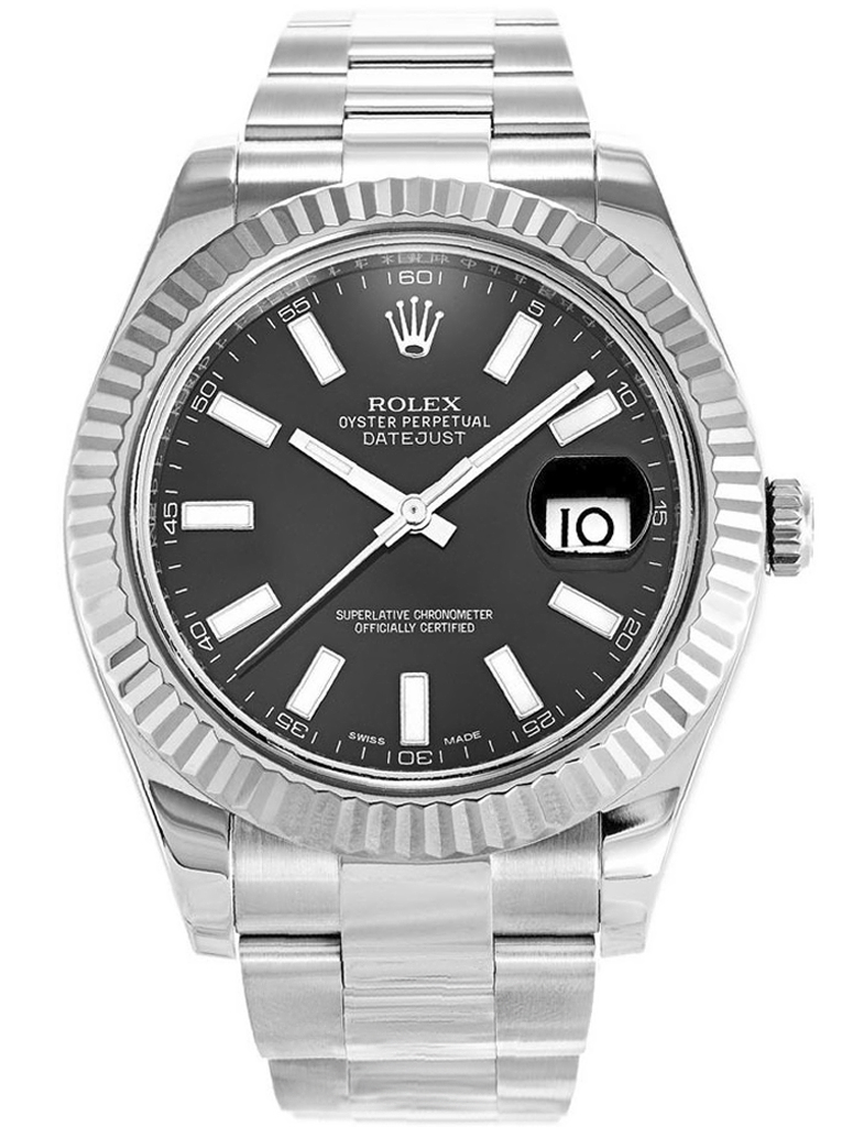 Rolex Datejust 41mm Black Dial 116334 - Bestter Watches