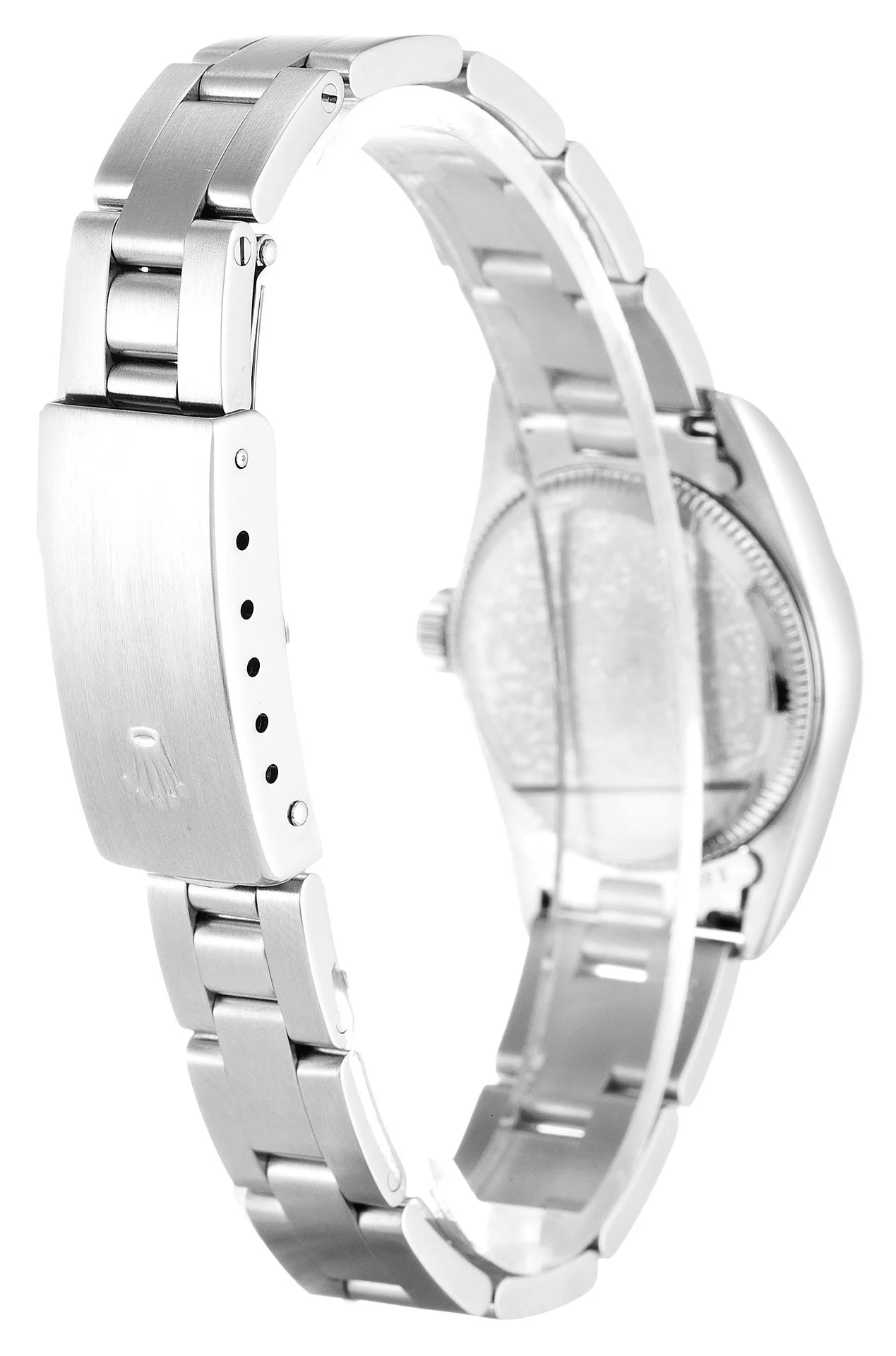 Rolex Oyster Perpetual Lady 26mm Black Dial 67180 - Bestter Watches