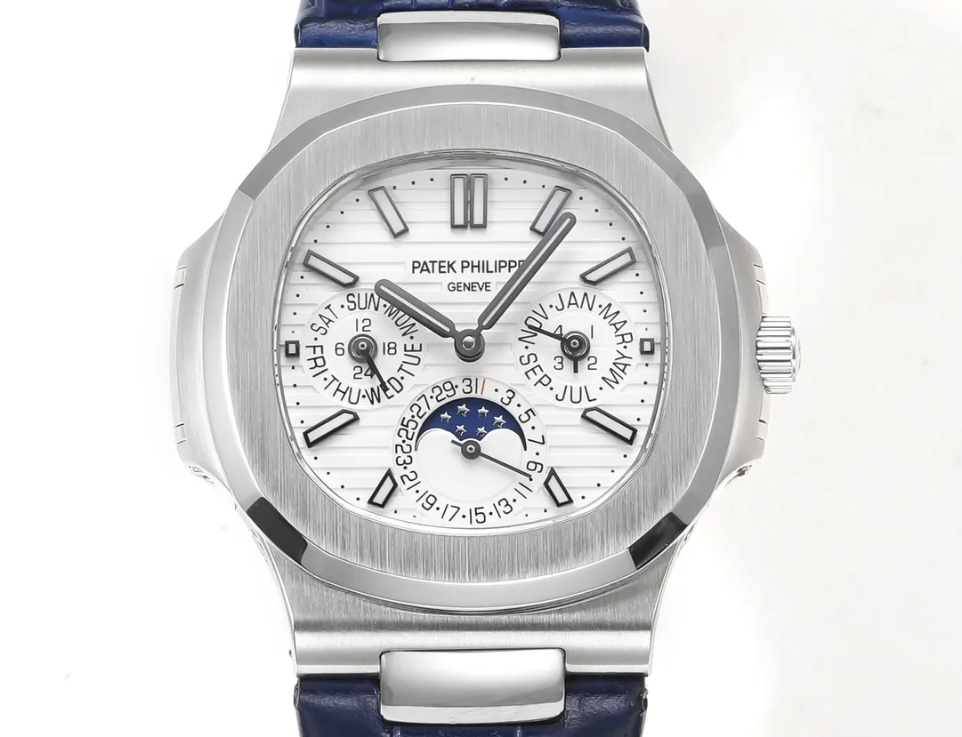 TW Patek Philippe Nautilus Blue Strap Watch - Bestter Watches