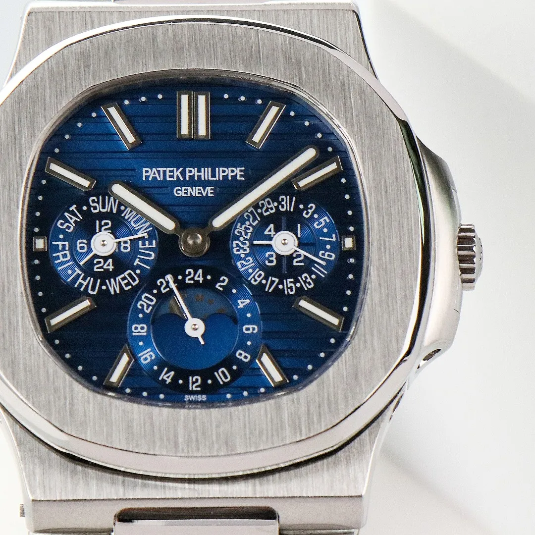 Patek Philippe Blue Nautilus Perpetual Watch - Bestter Watches
