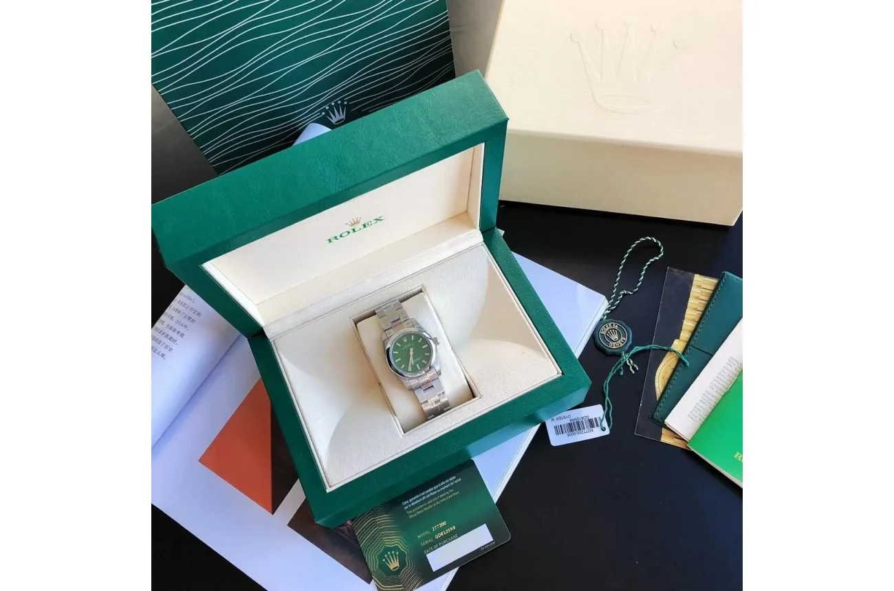 Couple Watches Rolex Oyster Perpetual 31/41mm SS/SS Green/Stk - Bestter Watches