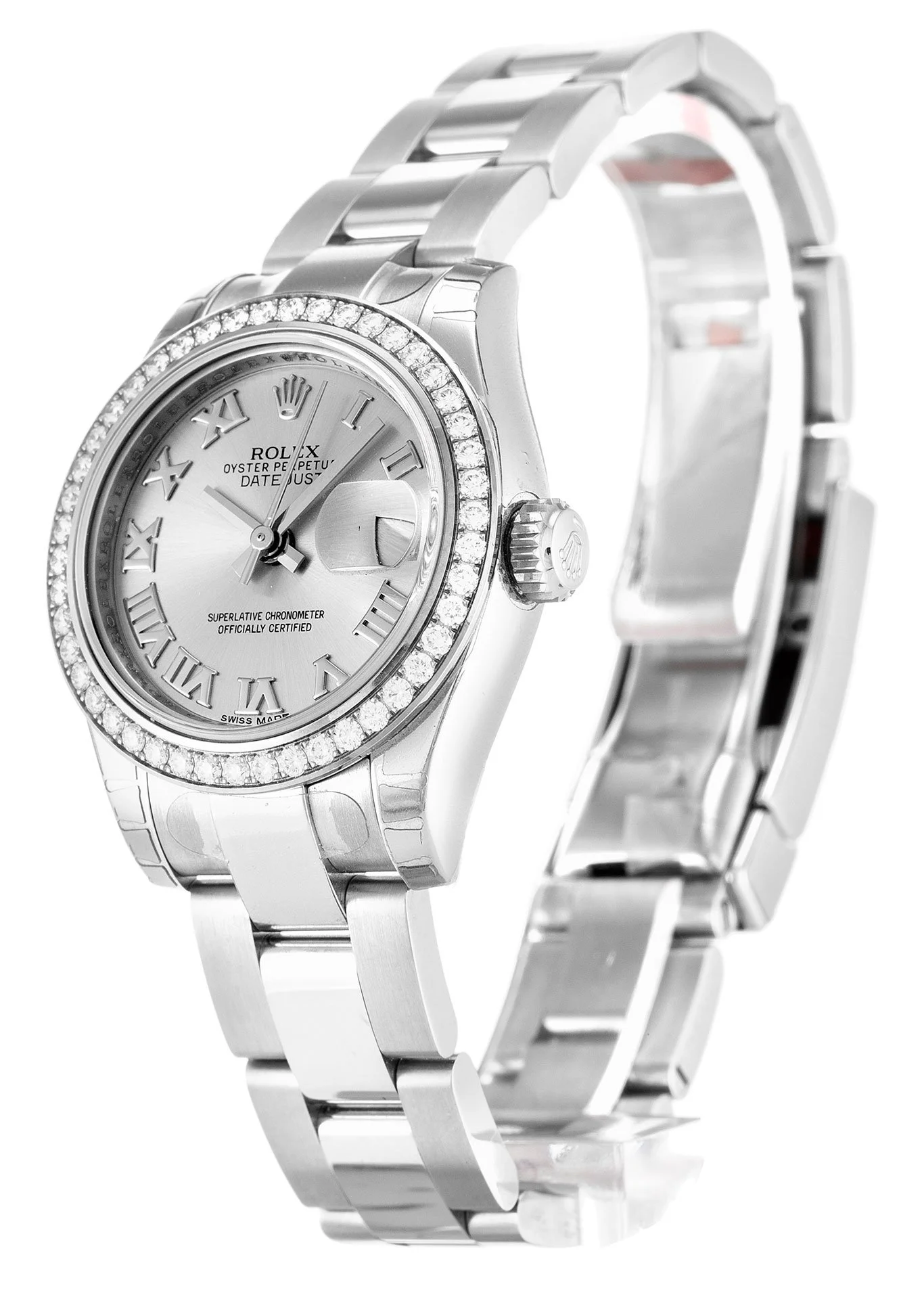 Rolex Lady-Datejust 26mm Silver Dial 179384 - Bestter Watches