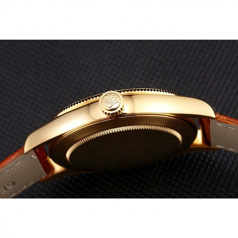 Superclone Rolex Cellini 38mm Gold Dial REP016798 - Bestter Watches