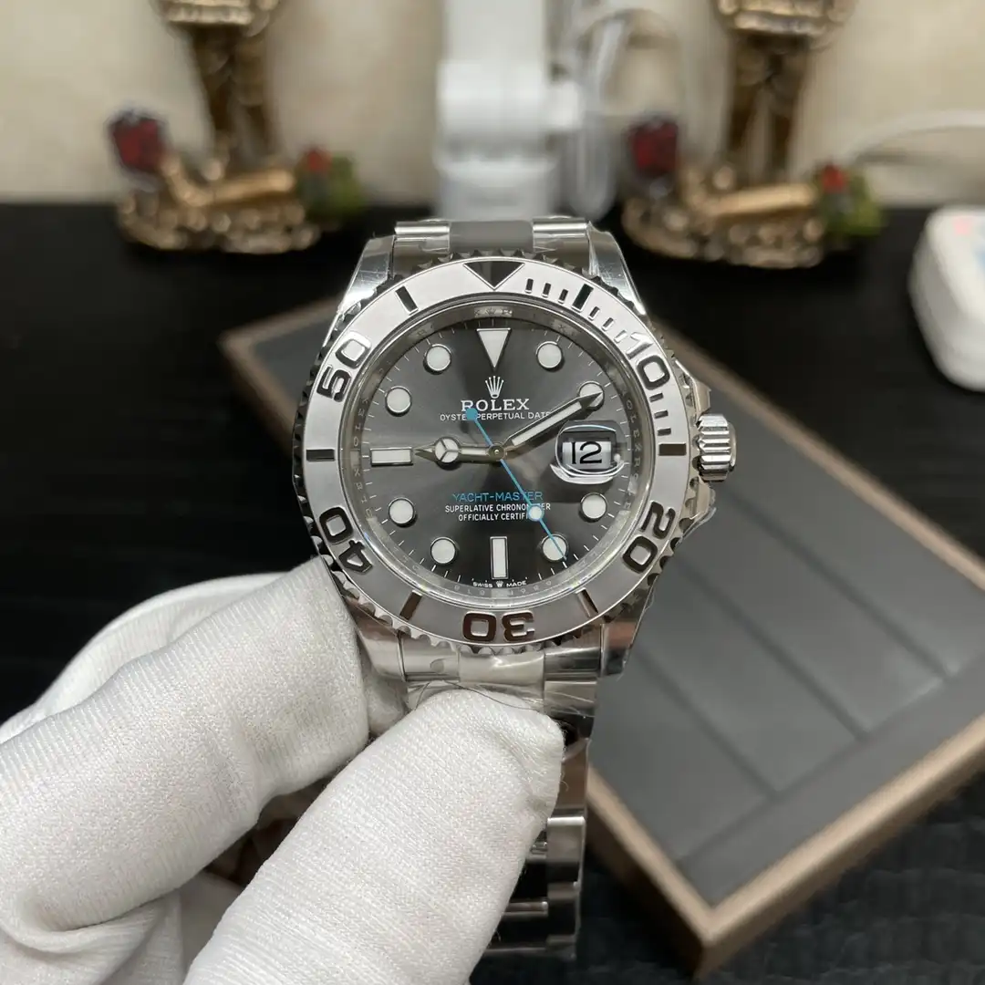 Superclone Rolex Yacht-Master Rhodium Dial 126622 40mm - Bestter Watches