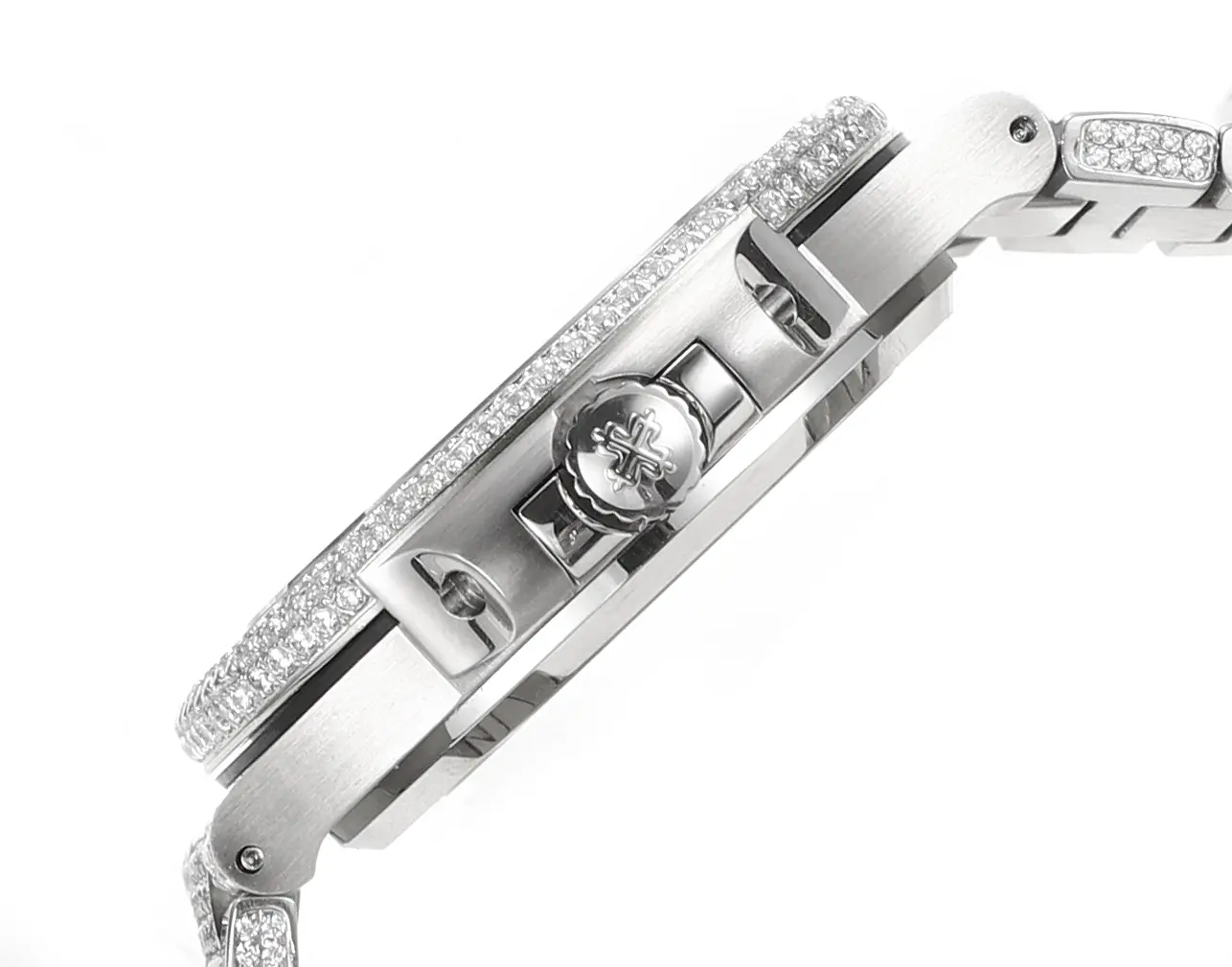 Patek Philippe Nautilus Full Star Watch, Platinum - Bestter Watches