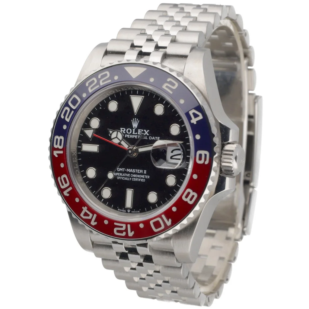 Rolex GMT-Master II 40mm 126710BLRO  Pepsi  Jubilee - Bestter Watches