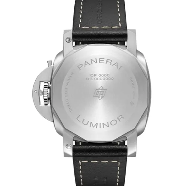 Panerai Luminor Men Automatic Black Alligator Watch PAM01392 - Bestter Watches