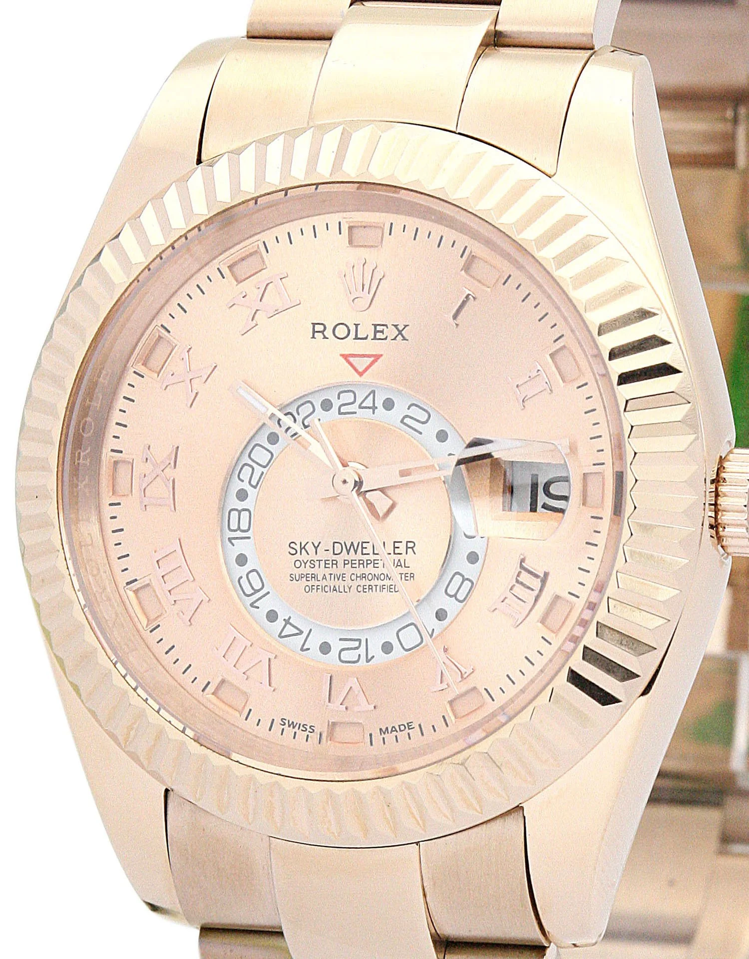 Rolex Sky-Dweller 42mm Champagne Dial 326938-2 - Bestter Watches
