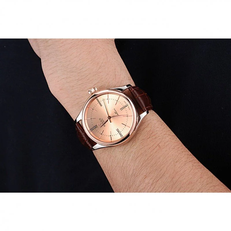 Rolex Cellini 40mm Orange Dial 622840 - Bestter Watches