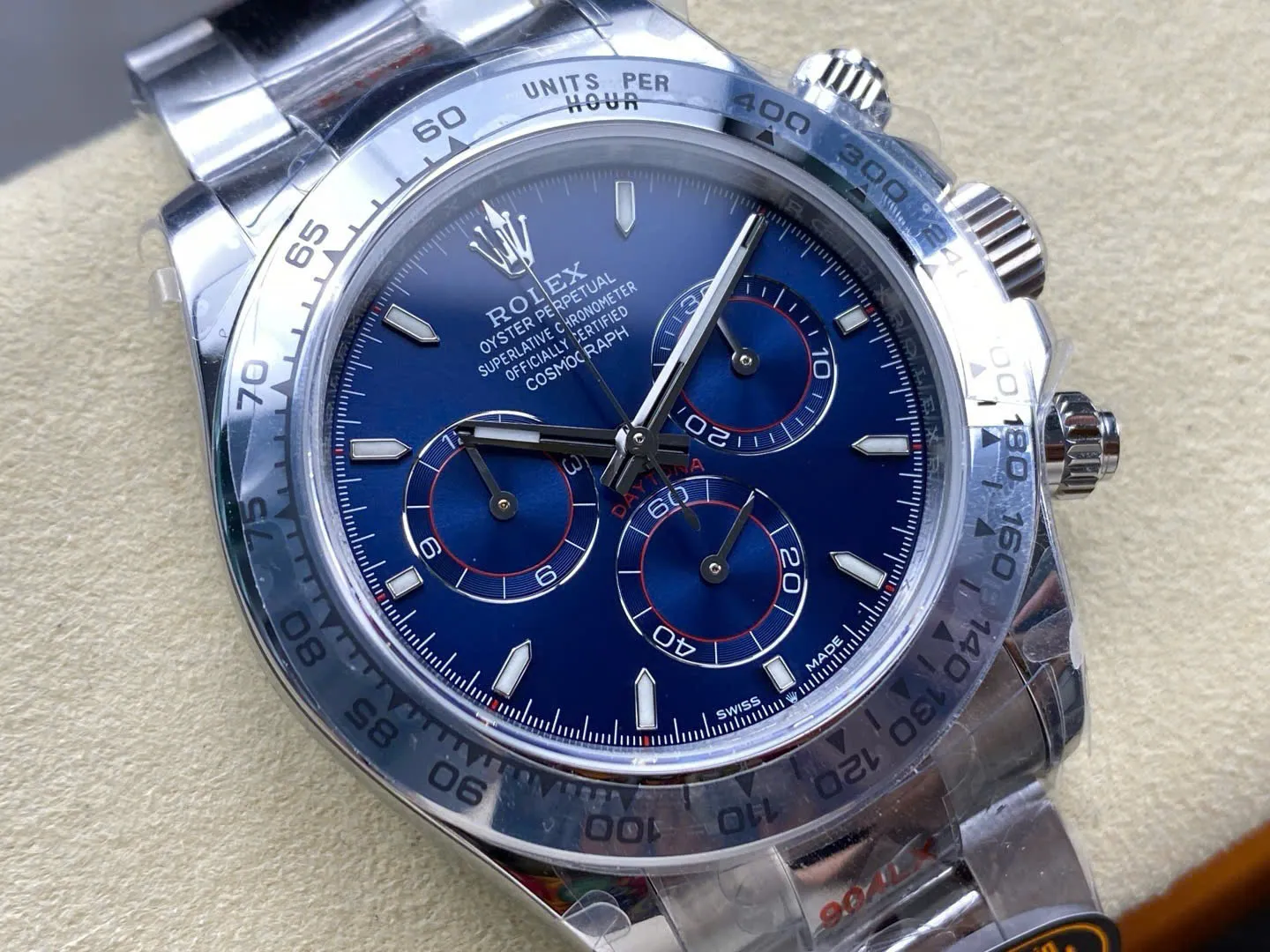 Superclone Rolex Daytona 40 mm 126509 Bright Blue Dial - Bestter Watches