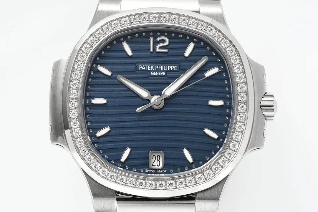 Patek Philippe Blue Nautilus Ladies Watch - Bestter Watches