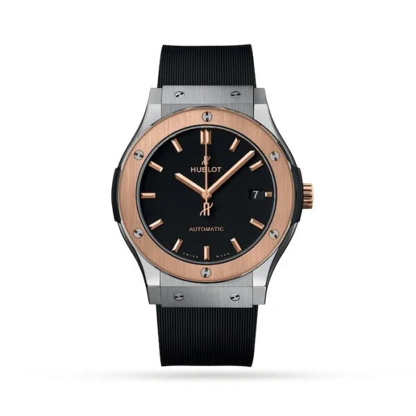 Hublot Classic Fusion Men Automatic Black Rubber Watch 511.NO.1181.RX - Bestter Watches