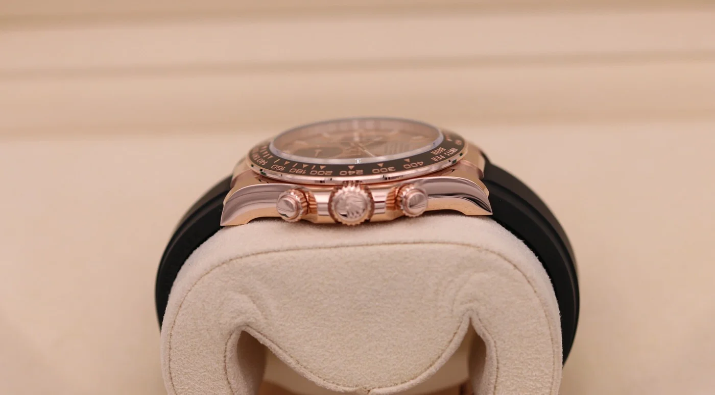 Superclone Rolex Daytona 40 mm Sundust Dial in Everose Gold 126515LN - Bestter Watches