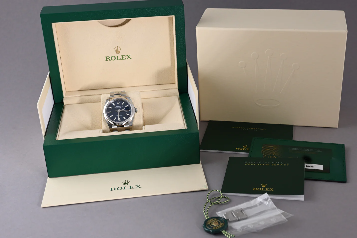 Rolex Datejust 41mm Blue Dial 126334 Oyster - Bestter Watches