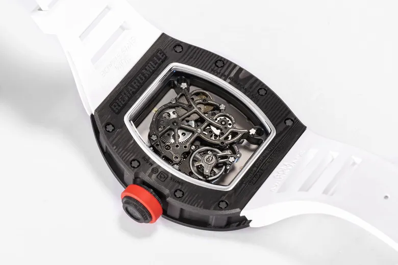 Richard Mille RM055 Black Carbon Fiber Watch - Bestter Watches