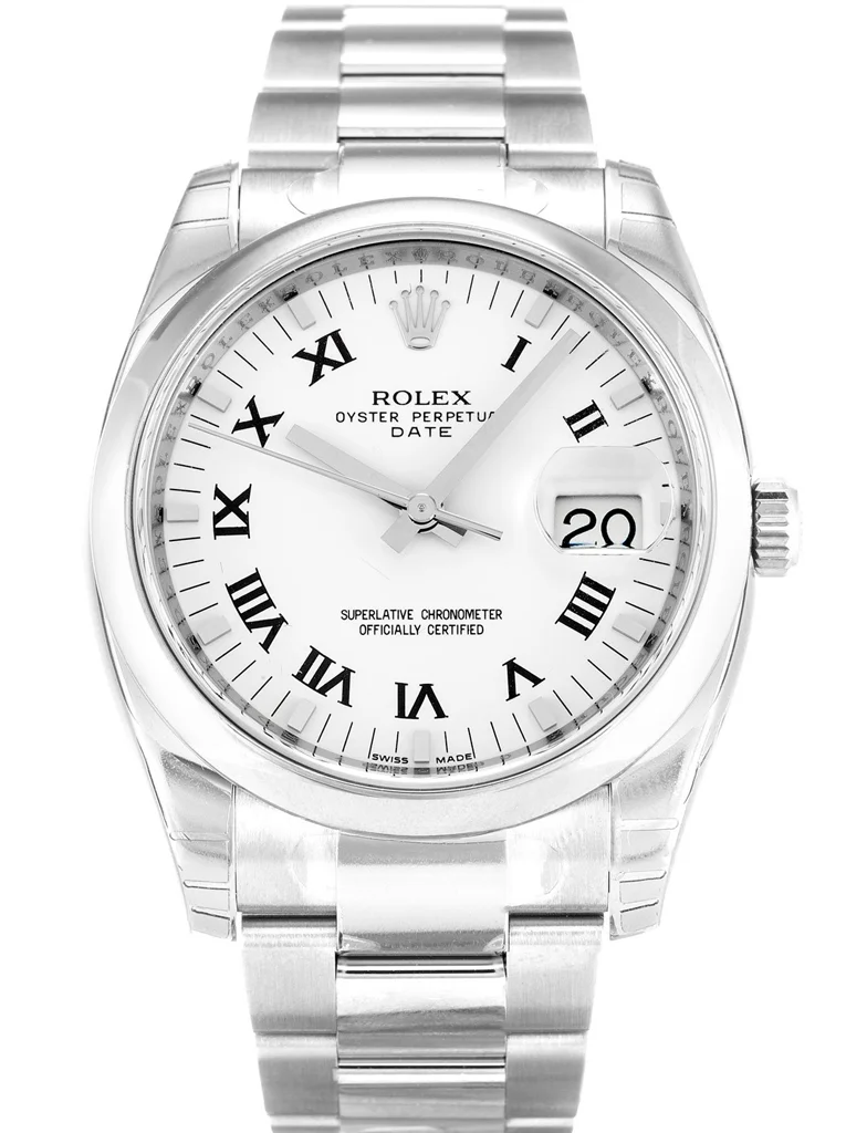 Rolex Oyster Perpetual Date 34mm White Dial 115200 - Bestter Watches