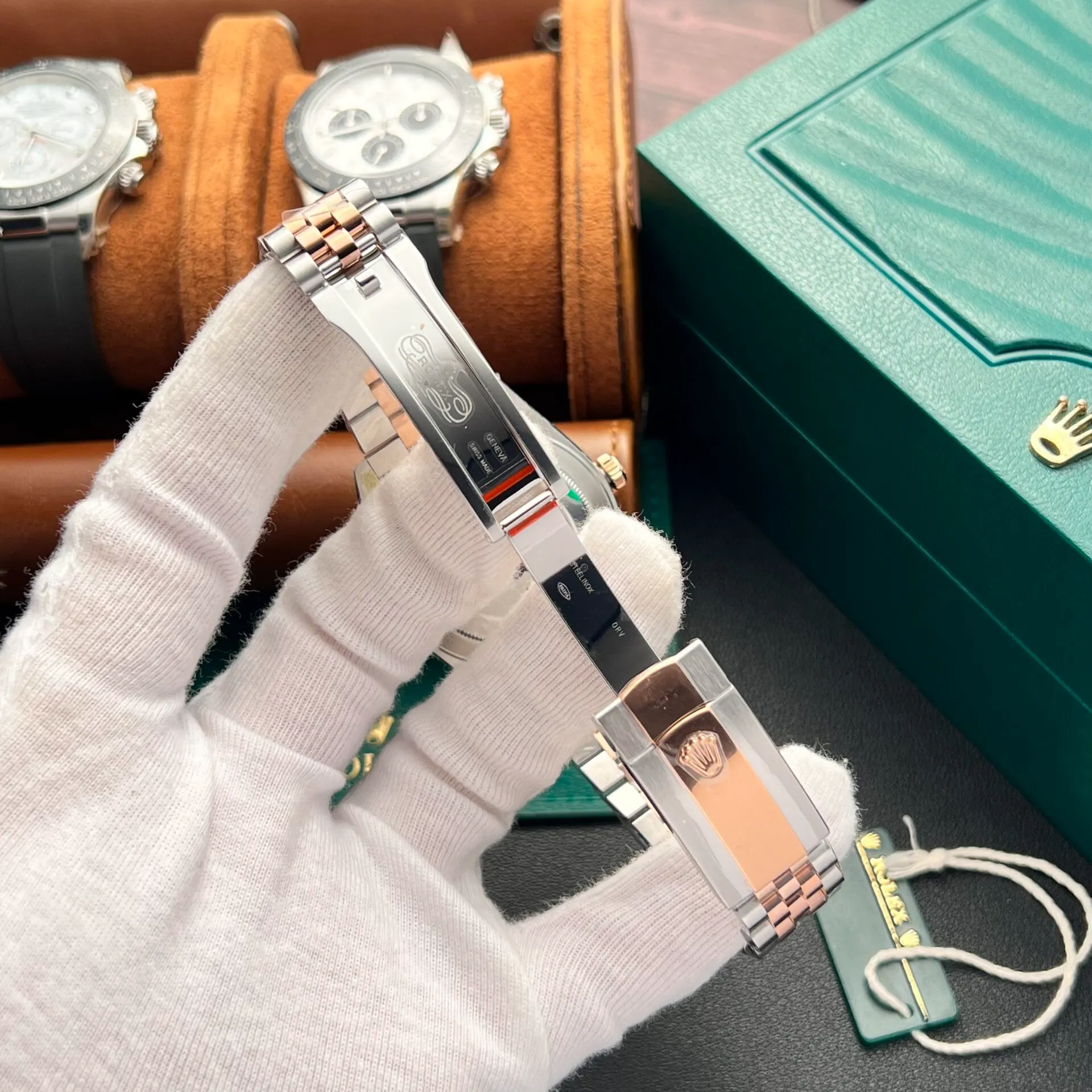 Superclone Rolex Datejust 41 mm Chocolate Dial 126331 Jubilee - Bestter Watches