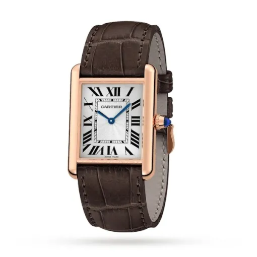 Cartier Tank Louis Cartier Women Automatic White Leather Watch WGTA0011 - Bestter Watches