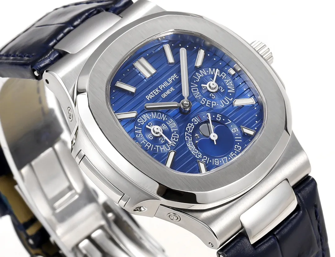 Patek Philippe Blue Nautilus Perpetual Watch - Bestter Watches