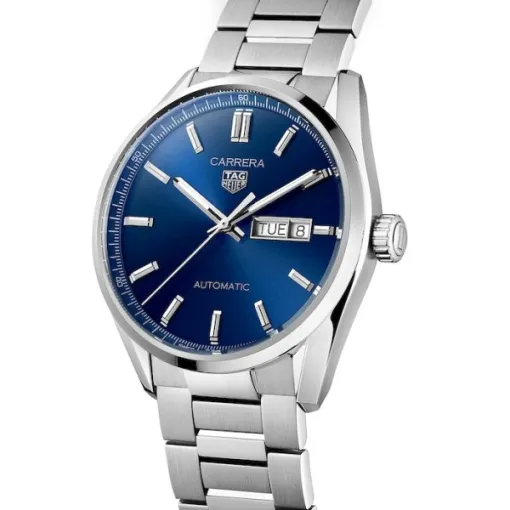 TAG Heuer Carrera Men Automatic Blue Stainless Steel Watch WBN2012.BA0640 - Bestter Watches