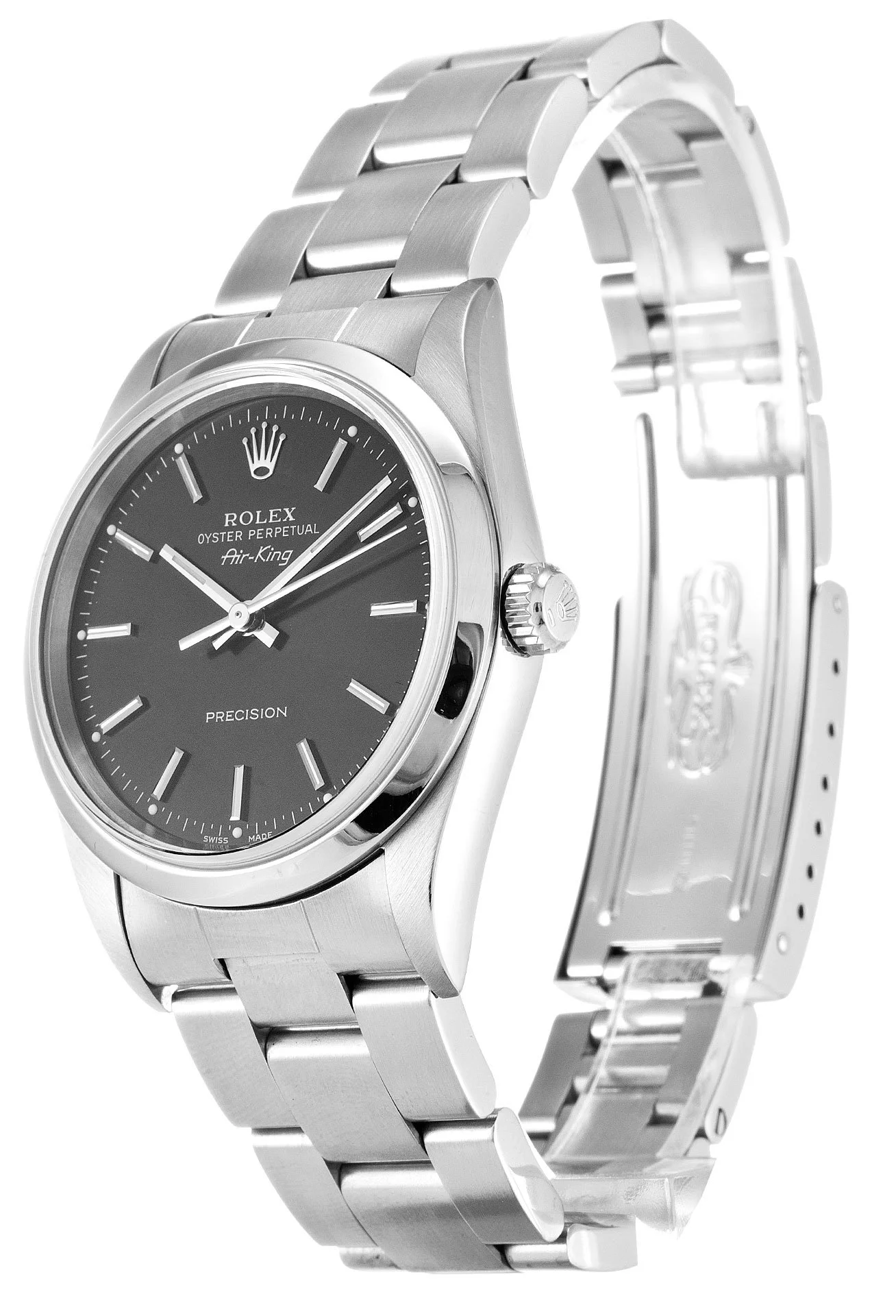 Rolex Air-King 34mm Black Dial 14000 - Bestter Watches