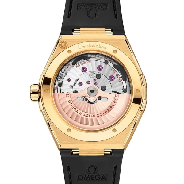 Omega Constellation Men Automatic Black Leather Watch O13163412101001 - Bestter Watches