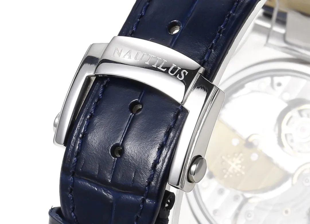 TW Patek Philippe Nautilus Blue Strap Watch - Bestter Watches