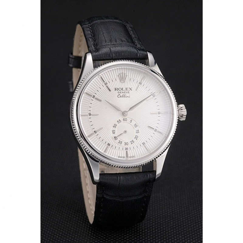 Superclone Rolex Cellini 38mm White Dial REP016811 - Bestter Watches