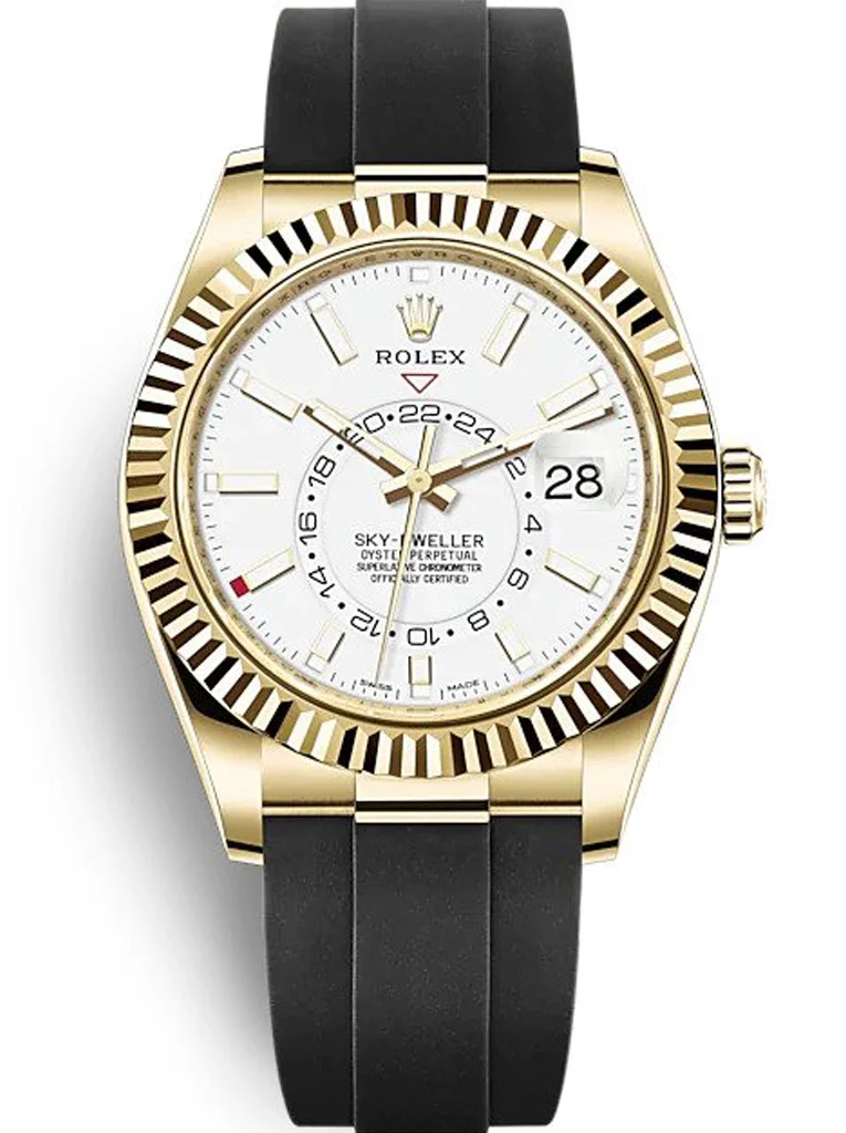 Rolex Sky-Dweller 42mm White Dial 326238 - Bestter Watches