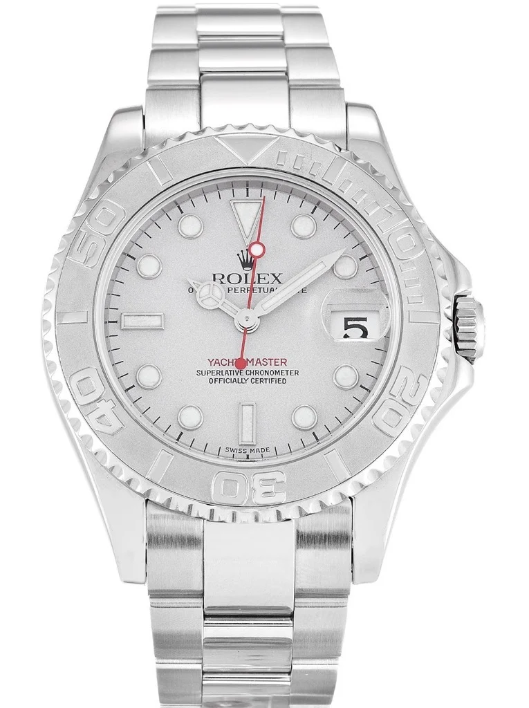 Rolex Yacht-Master 35mm White Dial 168622 - Bestter Watches