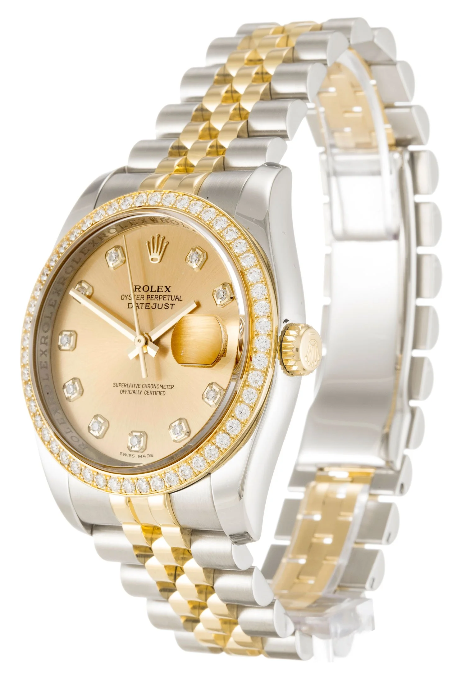 Rolex Datejust 36mm Champagne Dial 116243 - Bestter Watches