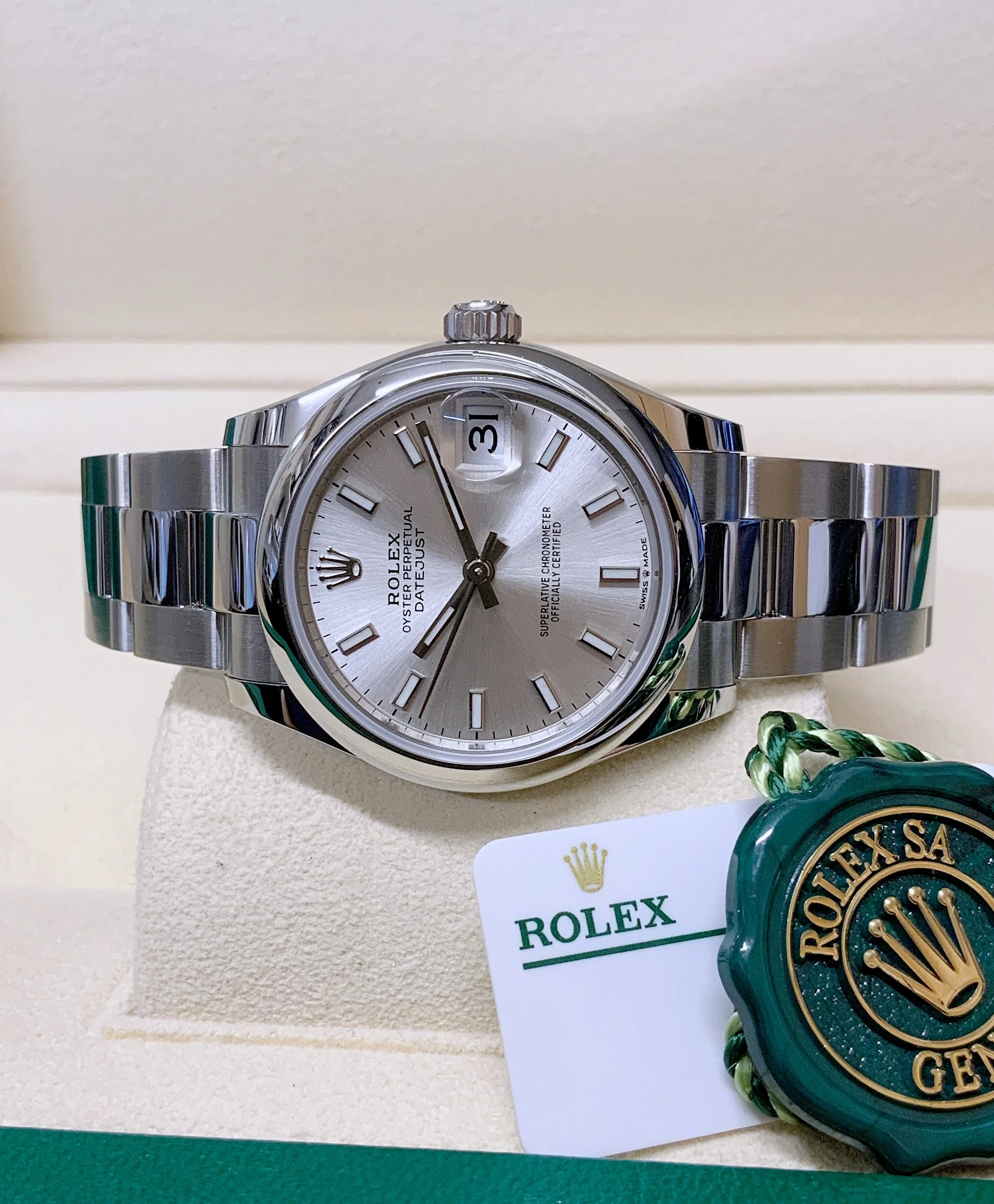Superclone Rolex Datejust 31mm Silver Dial 278240 - Bestter Watches
