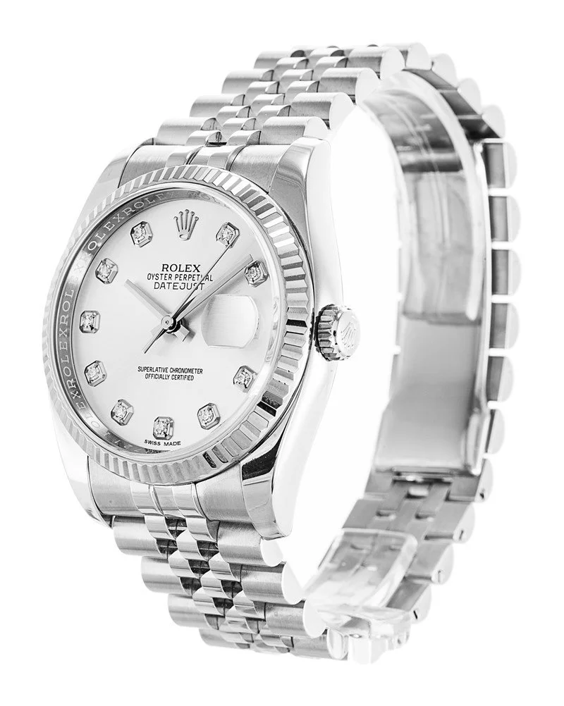 Rolex Datejust 36mm White Dial 116234 - Bestter Watches