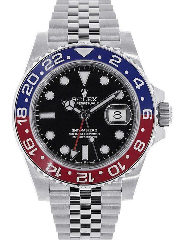 Rolex GMT-Master II 40mm 126710BLRO  Pepsi  Jubilee - Bestter Watches