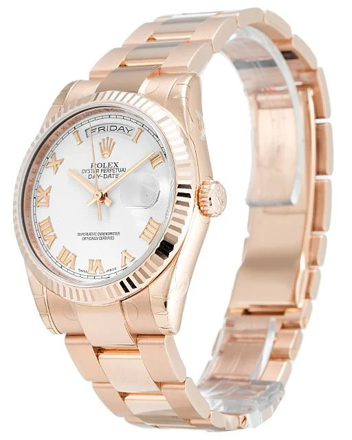 Rolex Day-Date 36mm White Dial 118235 F - Bestter Watches