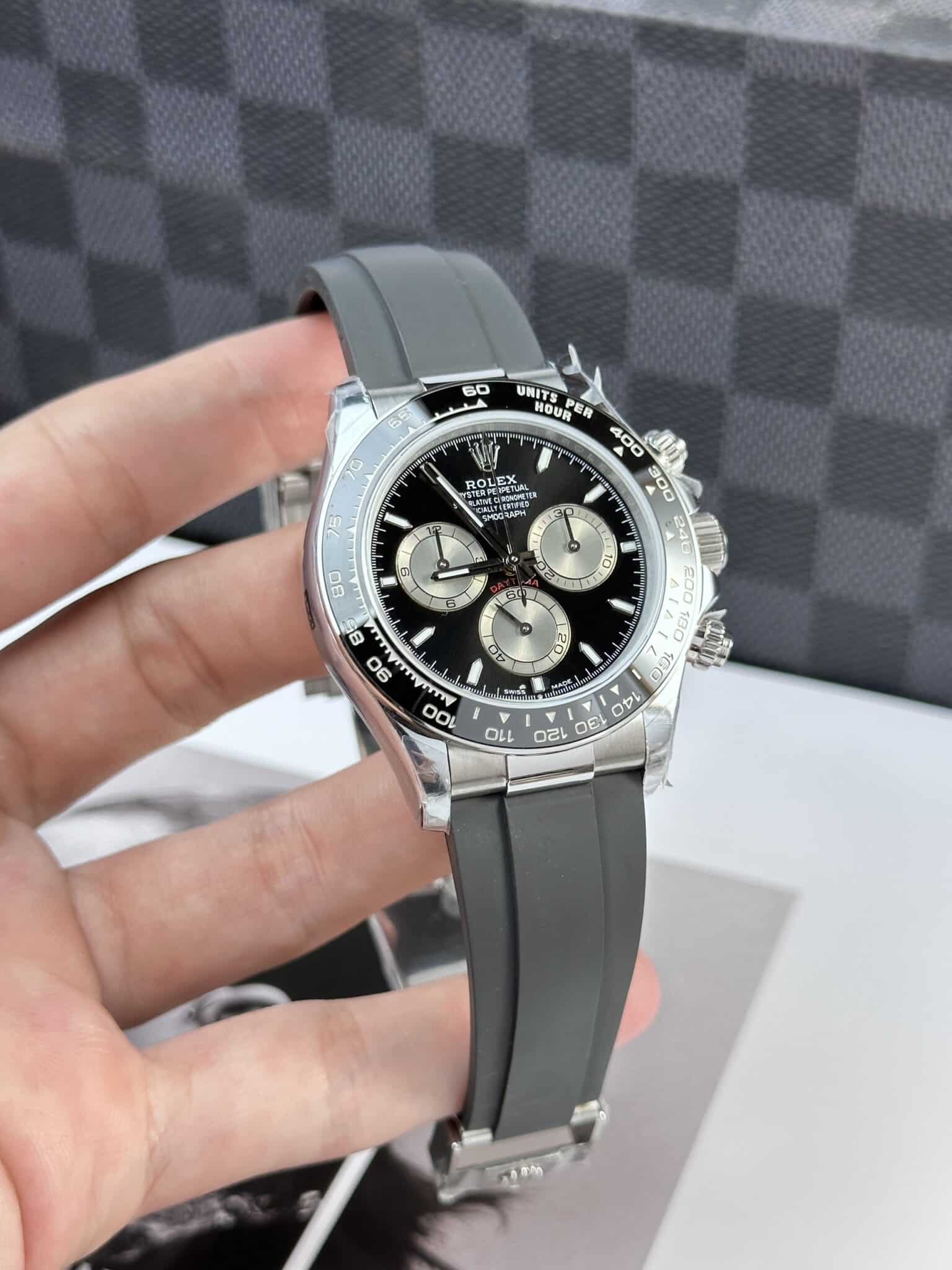 Superclone Rolex Daytona 40 mm black Dial 126519LN - Bestter Watches