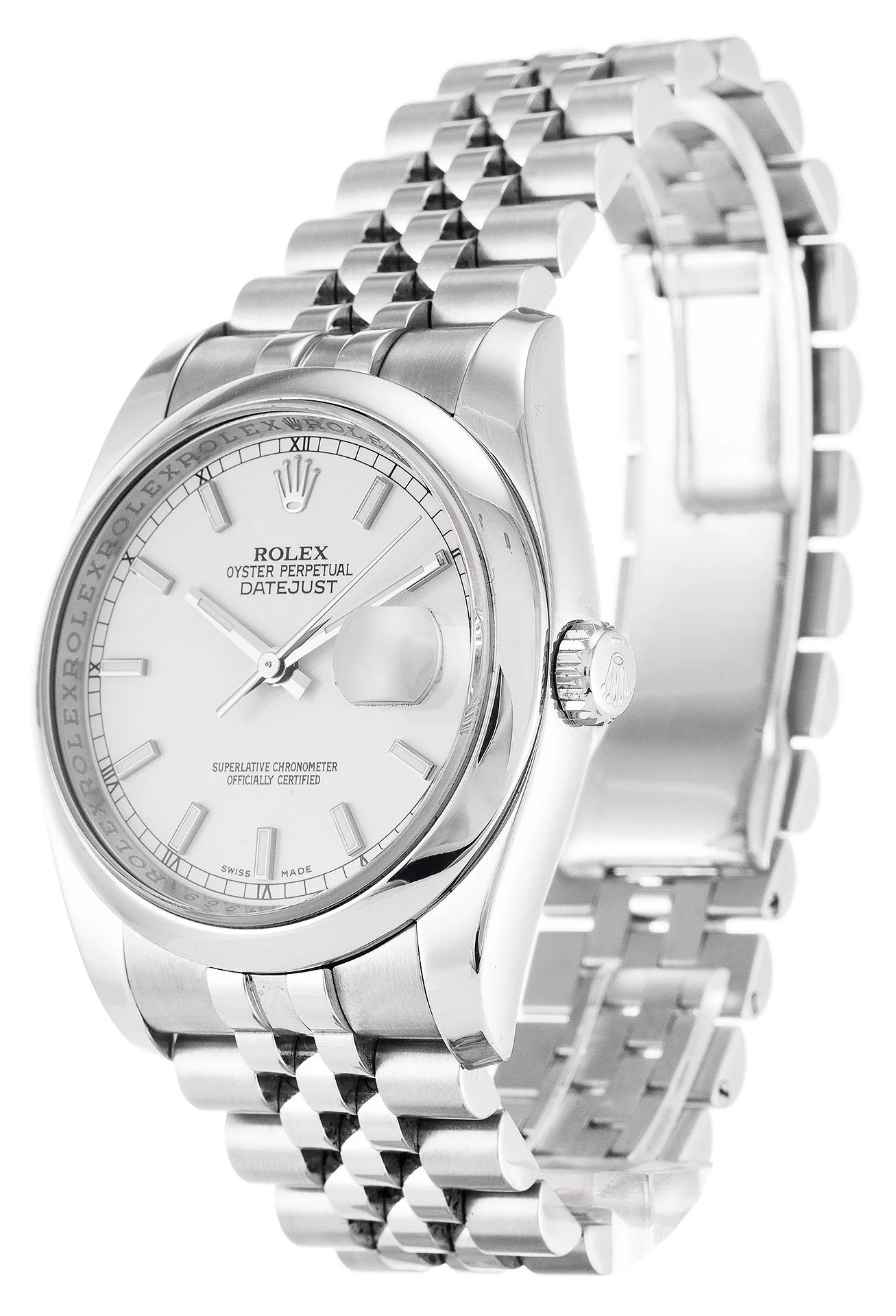 Rolex Datejust 36mm White Dial 116200 - Bestter Watches
