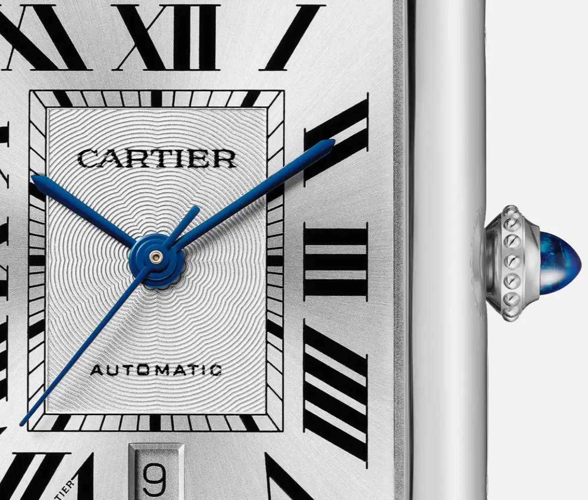 Cartier Tank Must Men Automatic Silver Calf Watch WSTA0040 - Bestter Watches