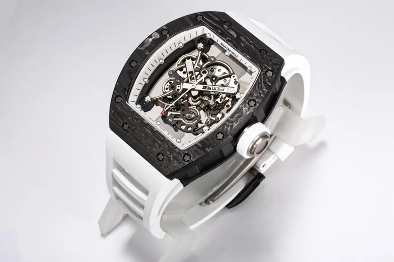 Richard Mille RM055 Black Carbon Fiber Watch - Bestter Watches