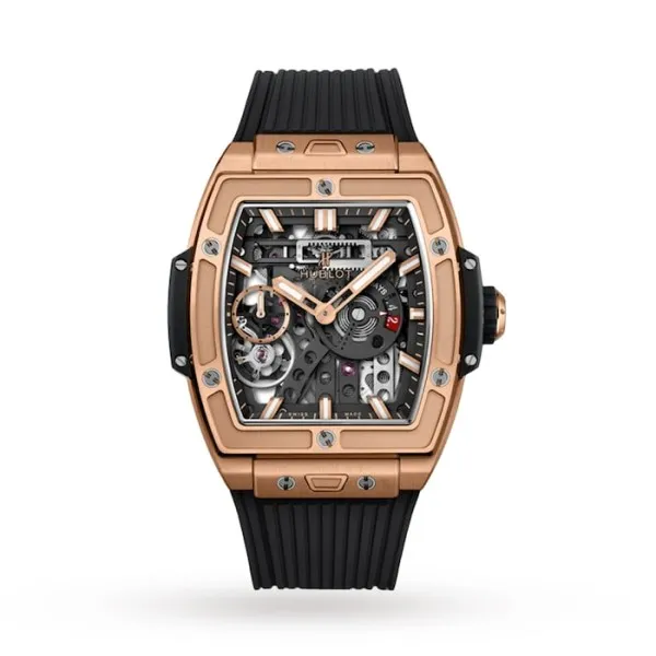 Hublot Spirit Of Big Bang Men Automatic Black Rubber Watch 614.OX.1180.RX - Bestter Watches