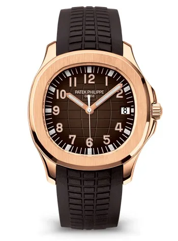 Patek Philippe Aquanaut Date Brown Strap Rose Gold 5167R-001 - Bestter Watches